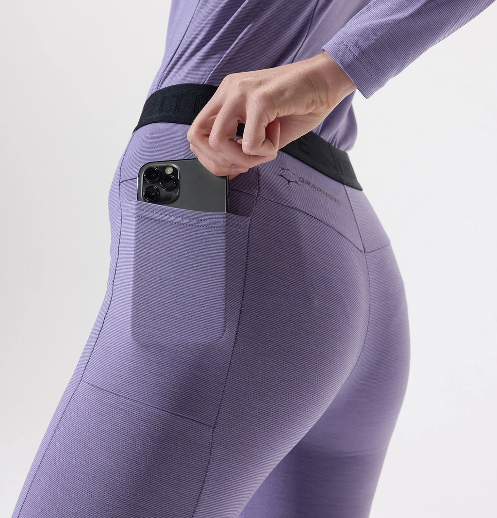 Whitespace GRAPHENE BASE PANT ropa interior térmica mujer detail 5 | Sand Verbena