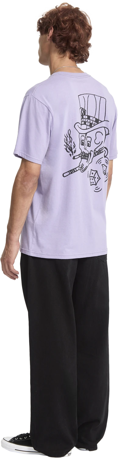 Volcom Harry camiseta manga corta hombre detail 3 | Purple Ash