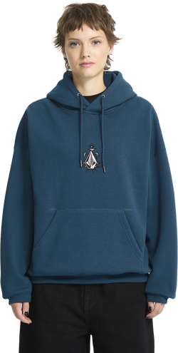 Volcom FA Vaderetro sudadera con capucha mujer | Emerald Green