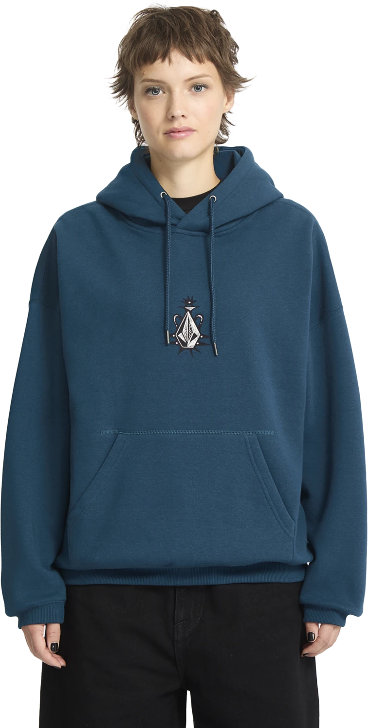 Volcom FA Vaderetro sudadera con capucha mujer | Emerald Green