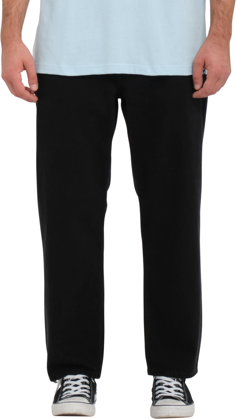 Volcom Modown Tapered Jeans pantalón tejano hombre | Black