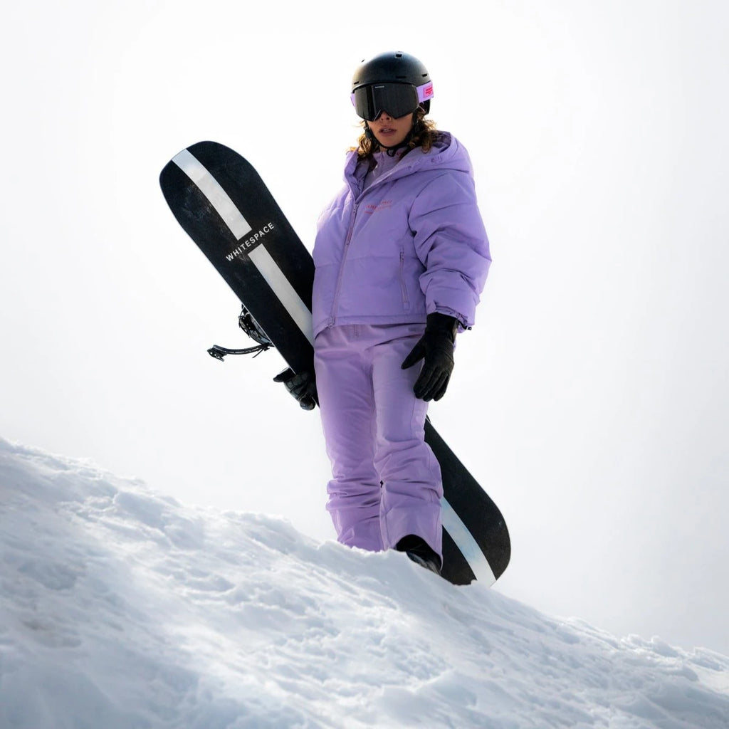 Whitespace HIGH WAISTED BIB PANT pantalón mujer detail 6 | Lilac Purple