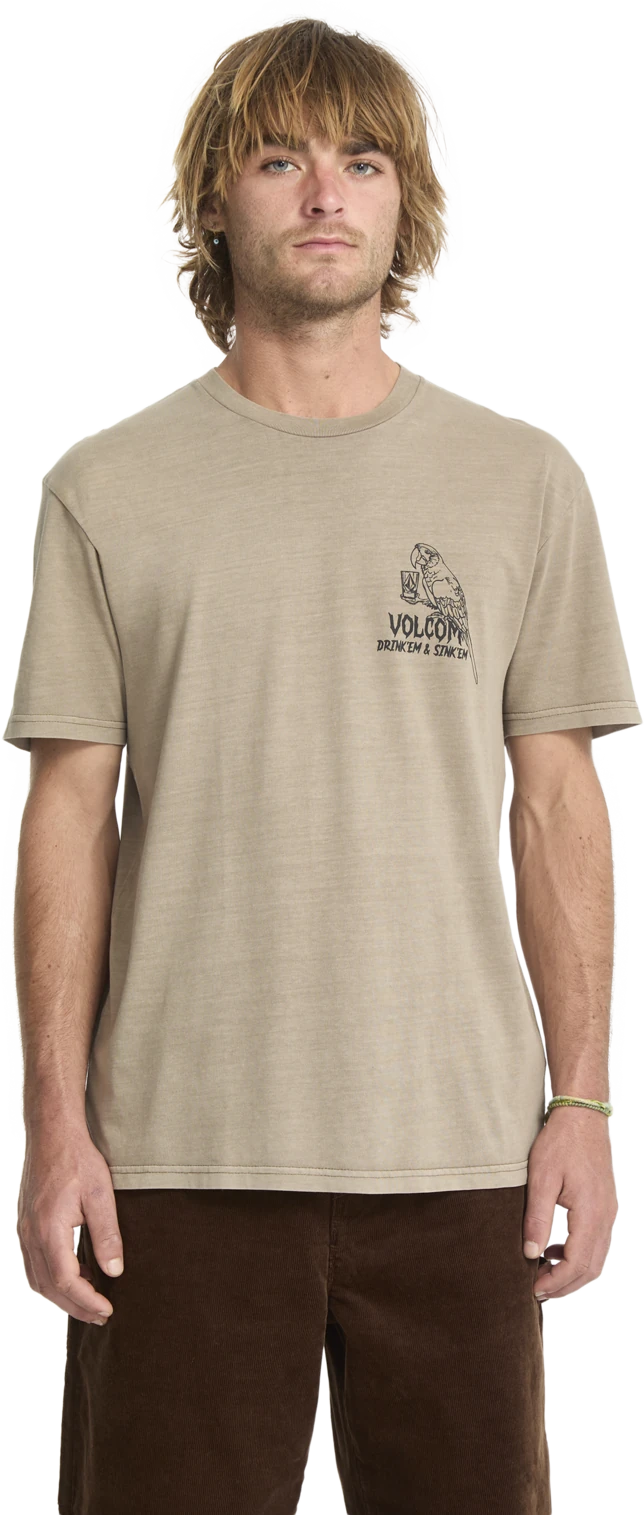 Volcom Liquor Locker camiseta manga corta hombre | Brindle