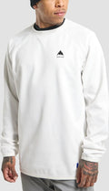Burton Burton Crown Weatherproof Pullover Crewneck Snow Sweatshirt sudadera hombre | Stout White