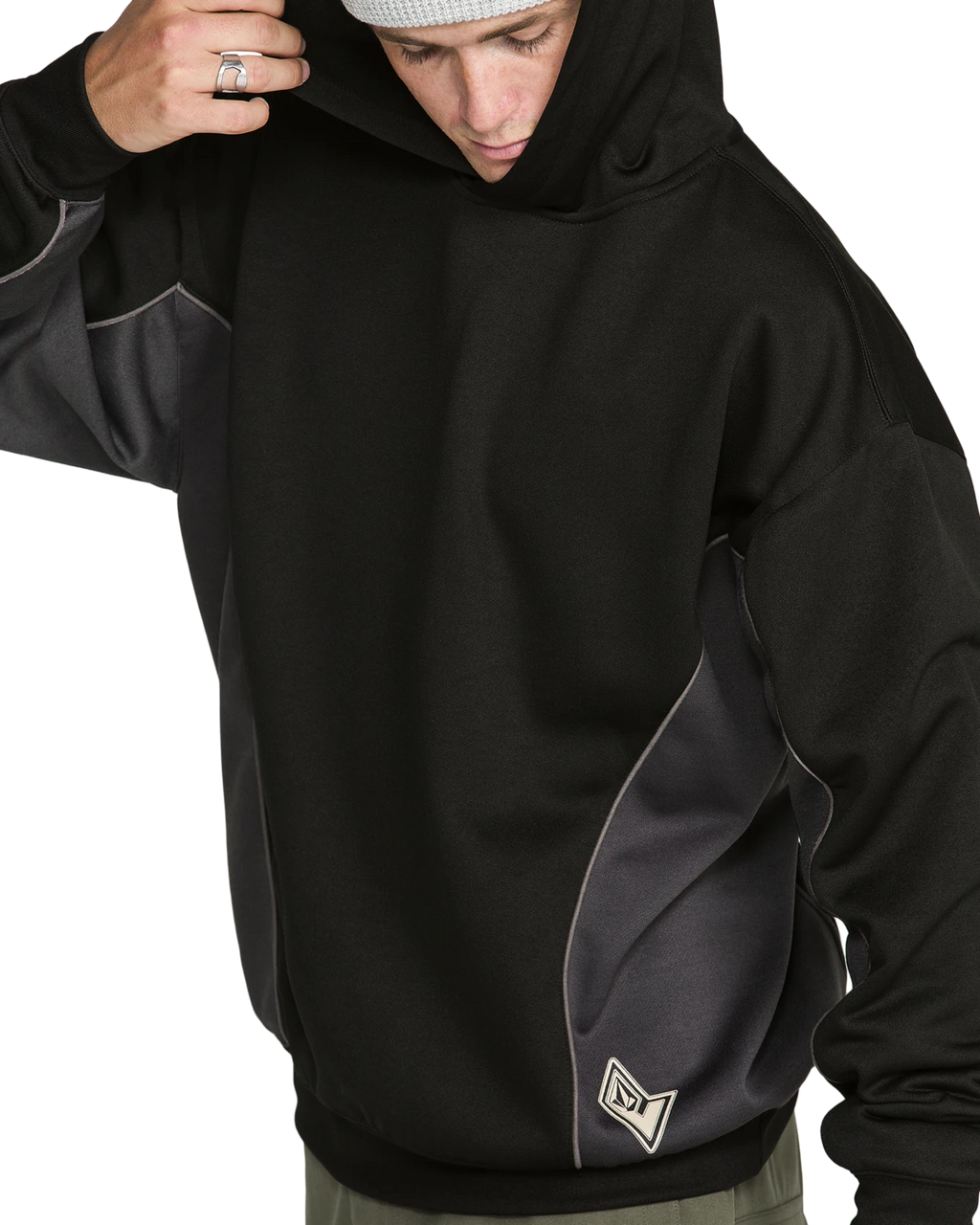 Volcom VITAL HYDRO P/O sudadera con capucha hombre detail 2 | Black