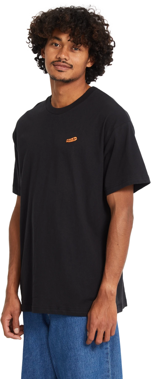 Volcom Pistol Stone camiseta manga corta hombre detail 4 | Black