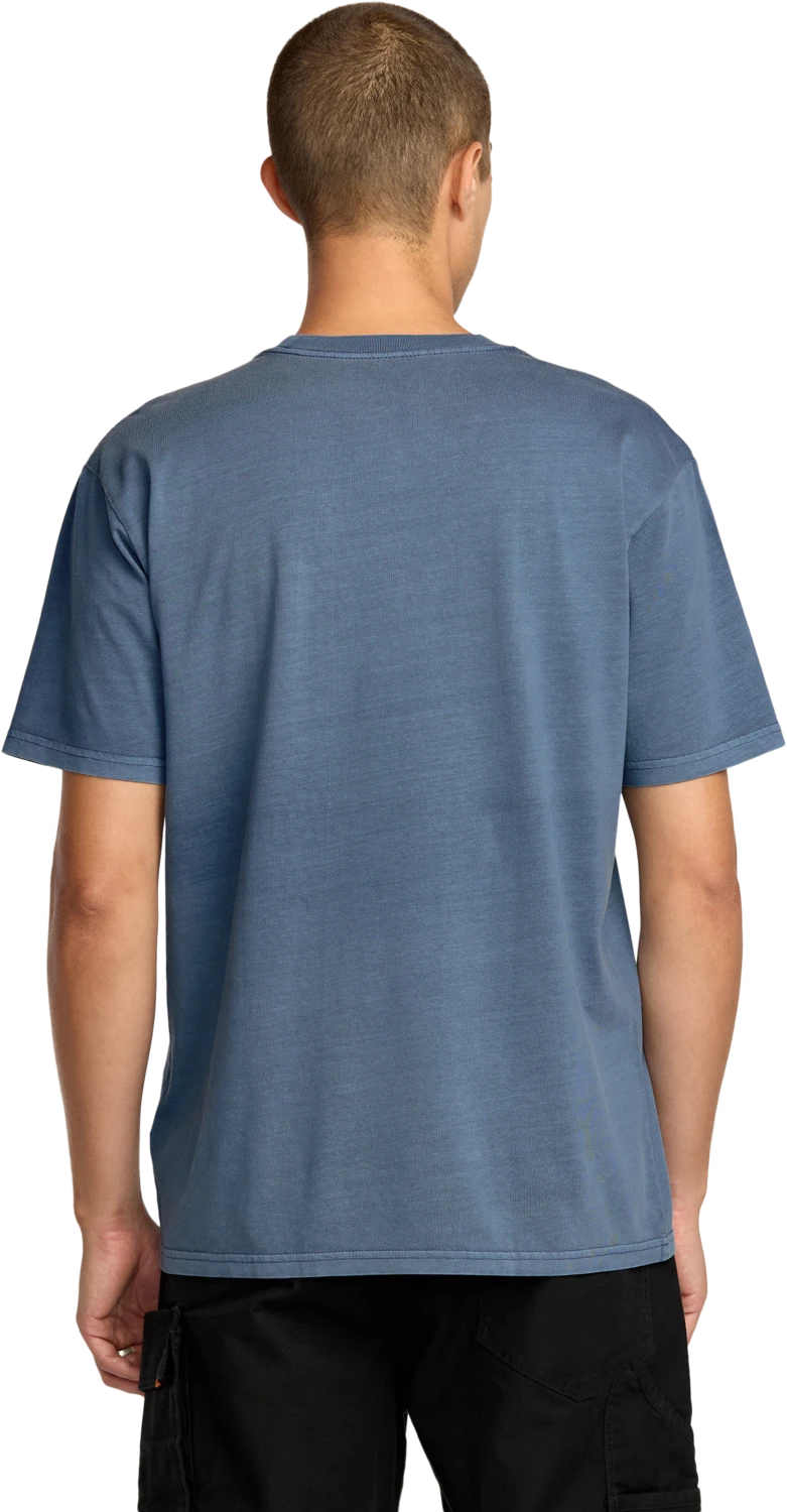 Volcom Workwear Certified Pocket camiseta manga corta hombre detail 1 | Blue Wash