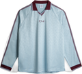 Polar Skate Co. Polar Skate Co. Davie LS Shirt - Sky Blue/Wine camisas hombre | Sky Blue/Wine