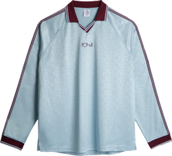 Polar Skate Co Polar Skate Co. Davie LS Shirt - Sky Blue/Wine camisas hombre | Sky Blue/Wine