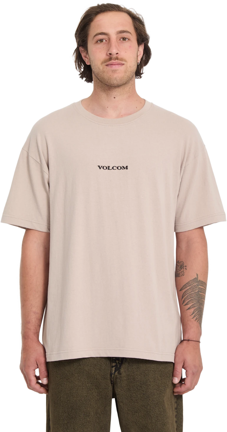 Volcom VOLCOM STONE LSE SST camiseta manga corta hombre | Bark Brown