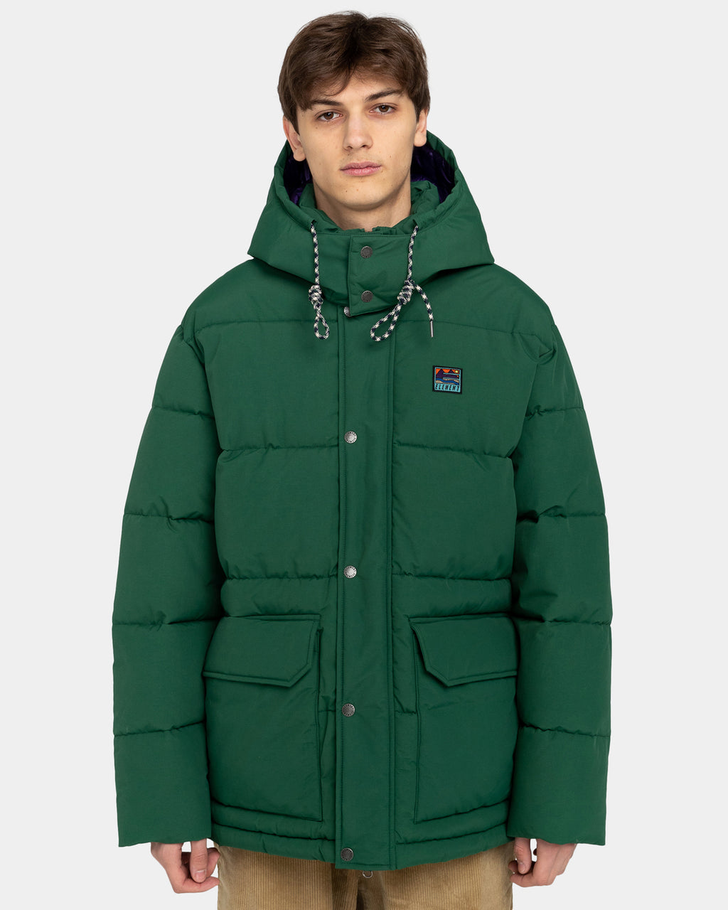 Element Big Trekka Wattierte Jacke – Dunkelgrün