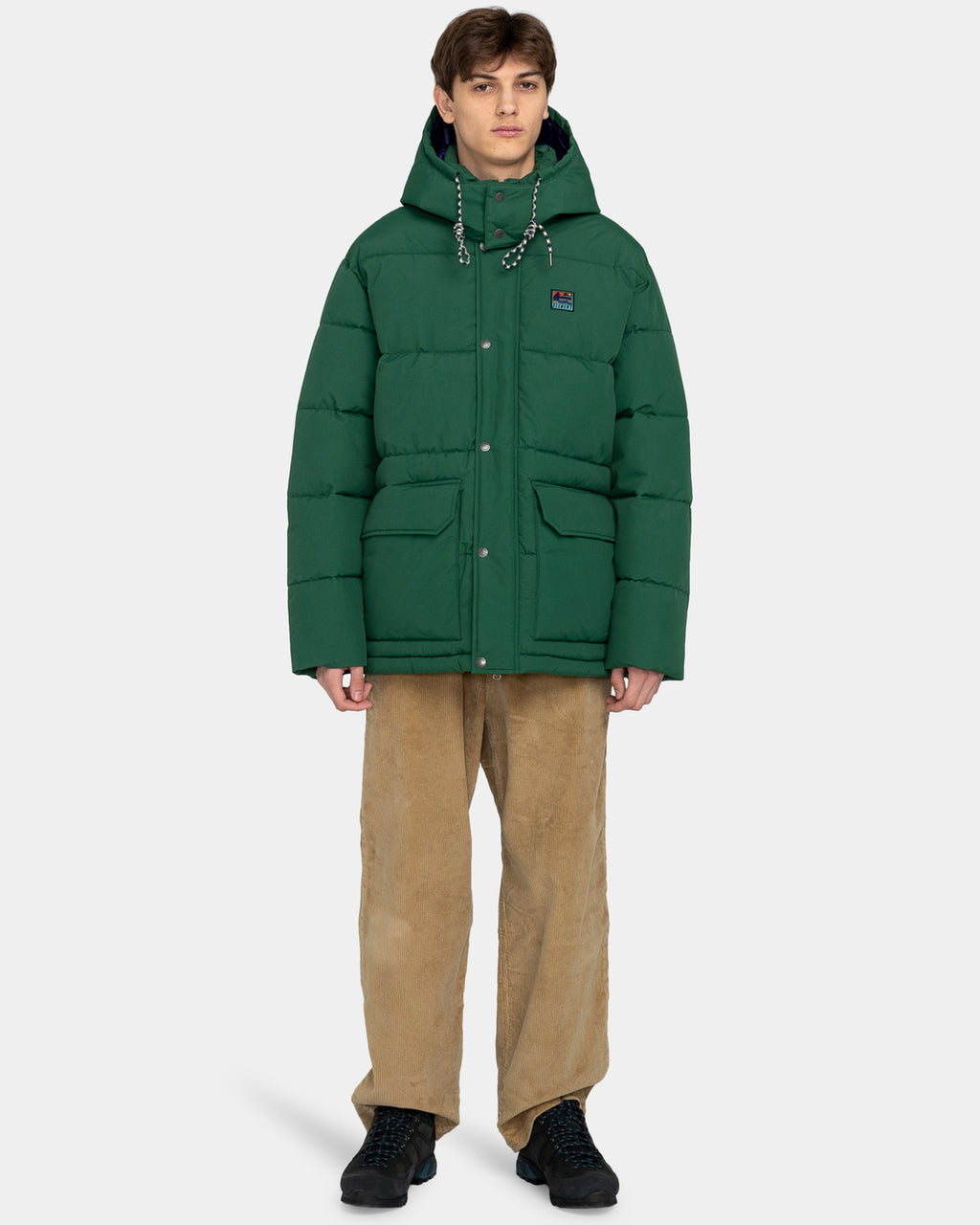 Element Big Trekka Wattierte Jacke – Dunkelgrün