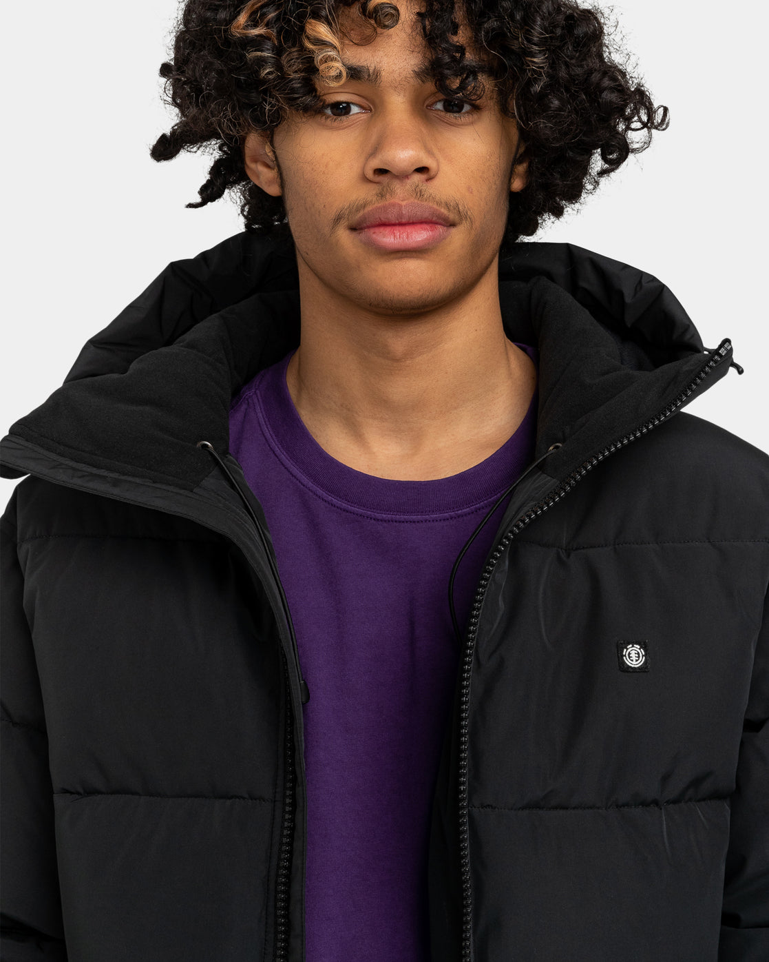 Veste matelassée Element Dulcey Puff 2.0 - Flint Black | Nouveaux produits | Produits les plus récents | Produits les plus vendus | éléments | surfdevils.com