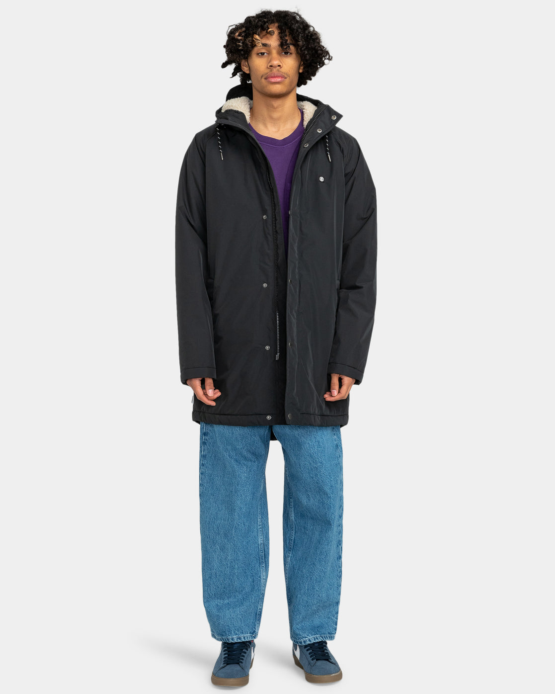 Wasserabweisender Parka Element Field 2.0 – Flint Black