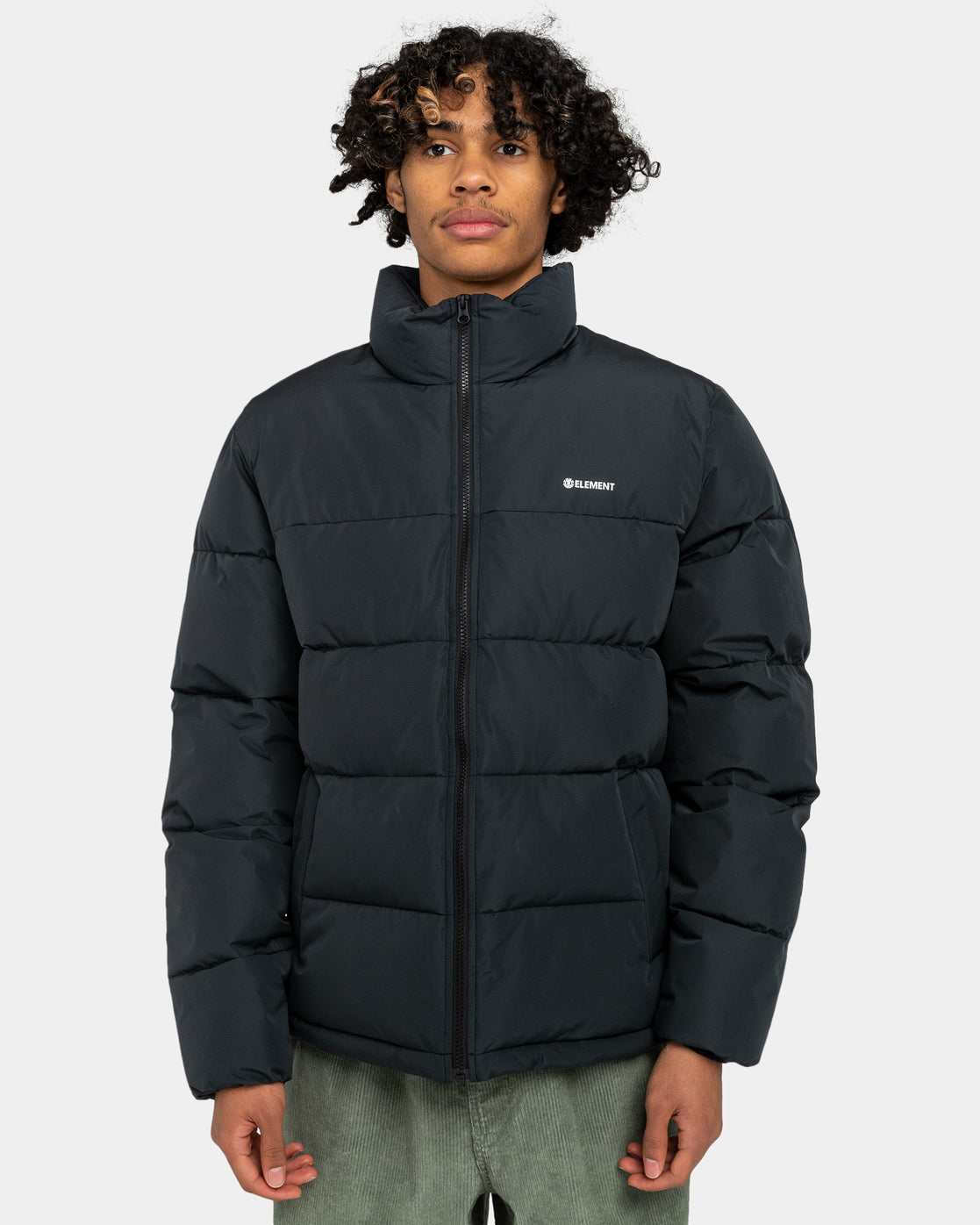 Element Puffa Klassische Steppjacke – Flint Black