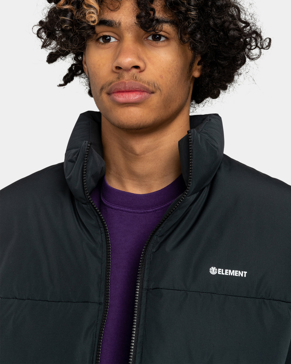 Element Puffa Klassische Steppjacke – Flint Black