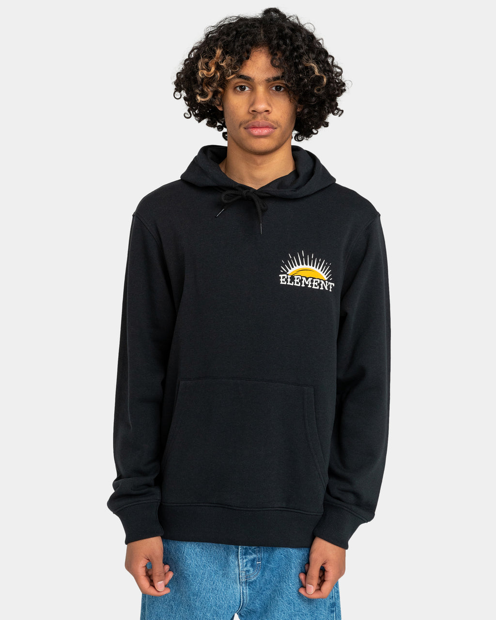 Element Phoenix Kapuzenpullover – Feuersteinschwarz