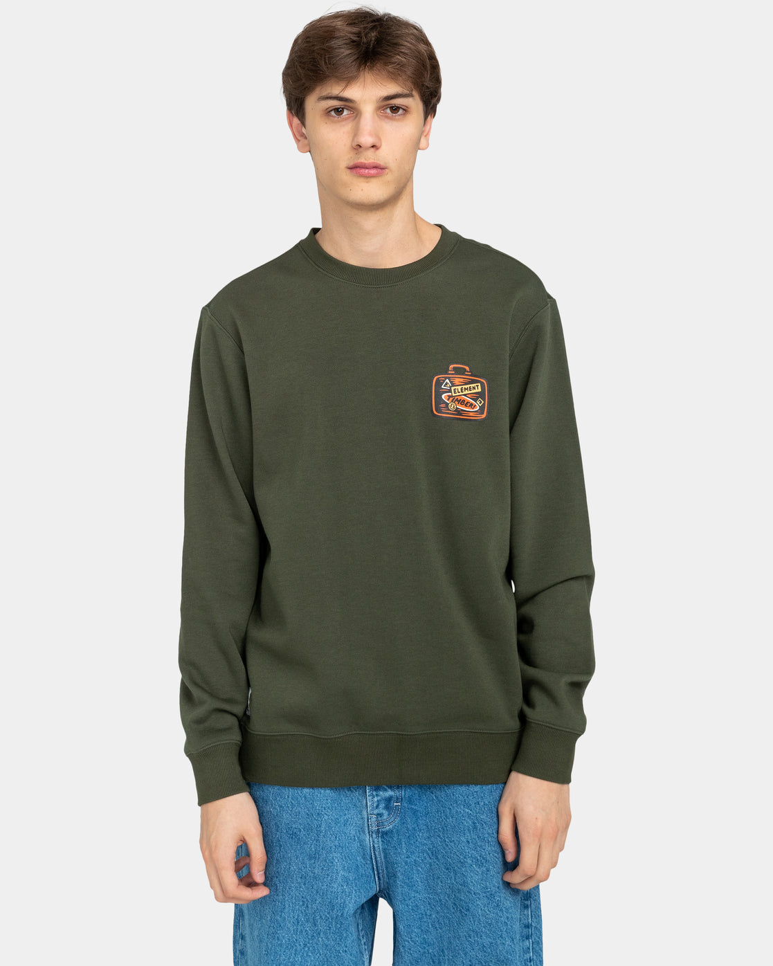 Element Skateboards x Timber Traveller Sweatshirt – Forest Night | alle Sweatshirts | Elemente | Meistverkaufte Produkte | Neue Produkte | Neueste Produkte | Pullover-Hoodies | Sammlung_Zalando | surfdevils.com