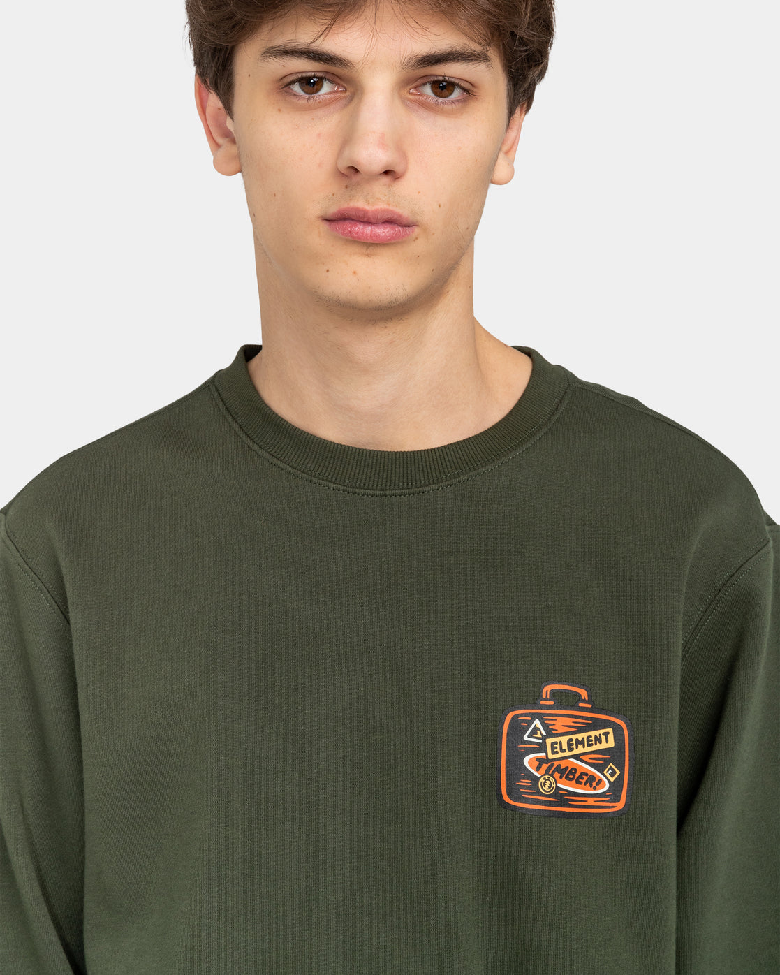 Element Skateboards x Timber Traveller Sweatshirt – Forest Night