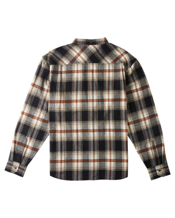Chemise en flanelle classique Element Lumber - Lumber Plaid Black/Dullgold