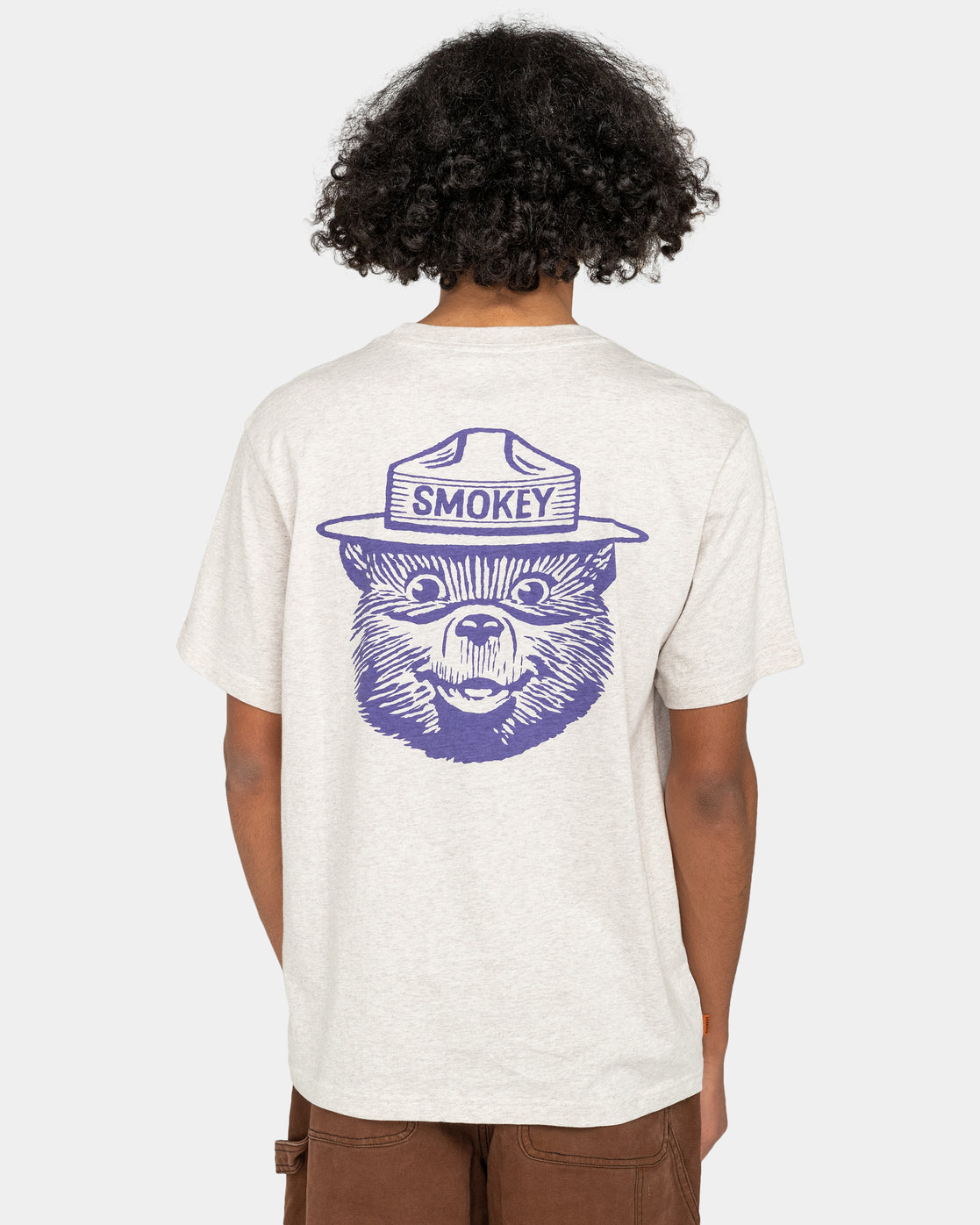 Camiseta Smokey Bear x Element Forest Future - Cinza Heather