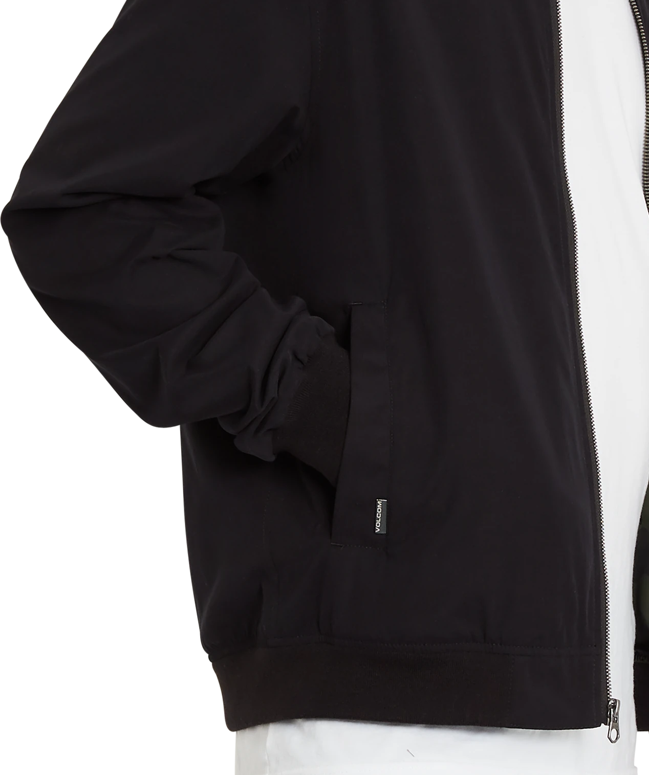 Volcom Burnward Jacket light jacket hombre detail 6 | Black Combo