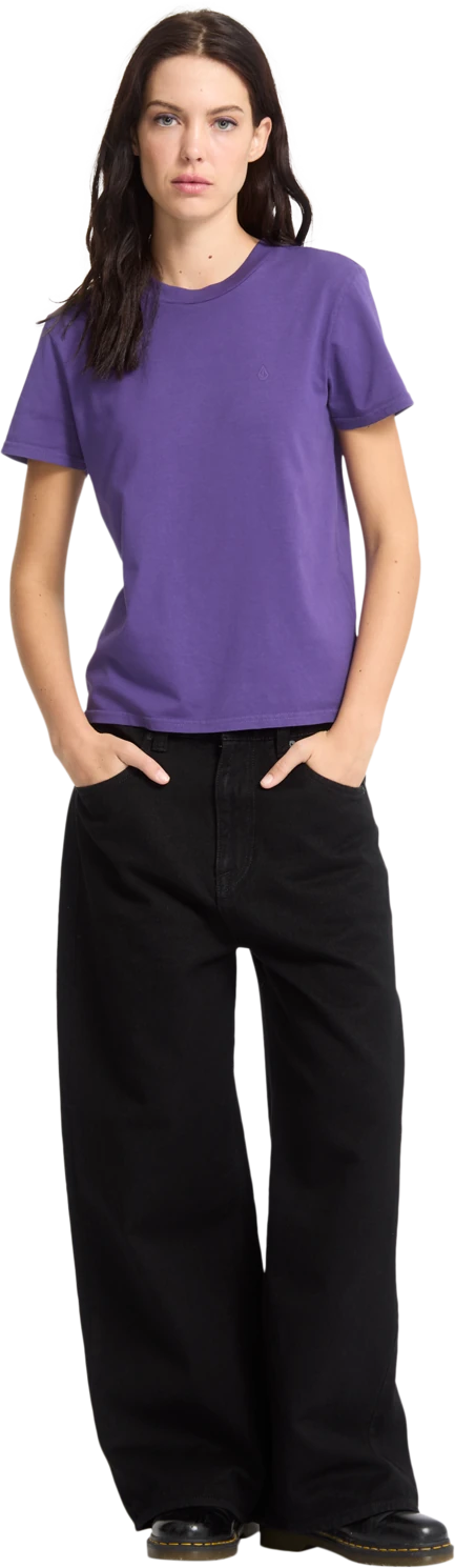 Volcom Solid Stone Emb camiseta manga corta mujer detail 7 | Acai