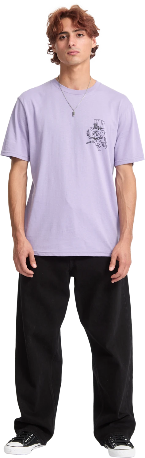 Volcom Harry camiseta manga corta hombre detail 7 | Purple Ash
