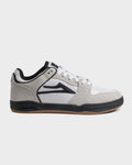 Lakai Men's Telford Low calzado hombre | WHITE SUEDE CORDURA BLACK