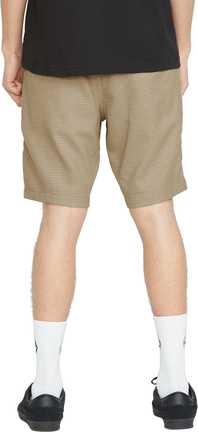 Volcom Frickin EW Short 19 elastic waist short hombre detail 1 | Light Khaki
