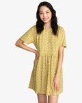 Vestido Rvca City Vibes Bronze
