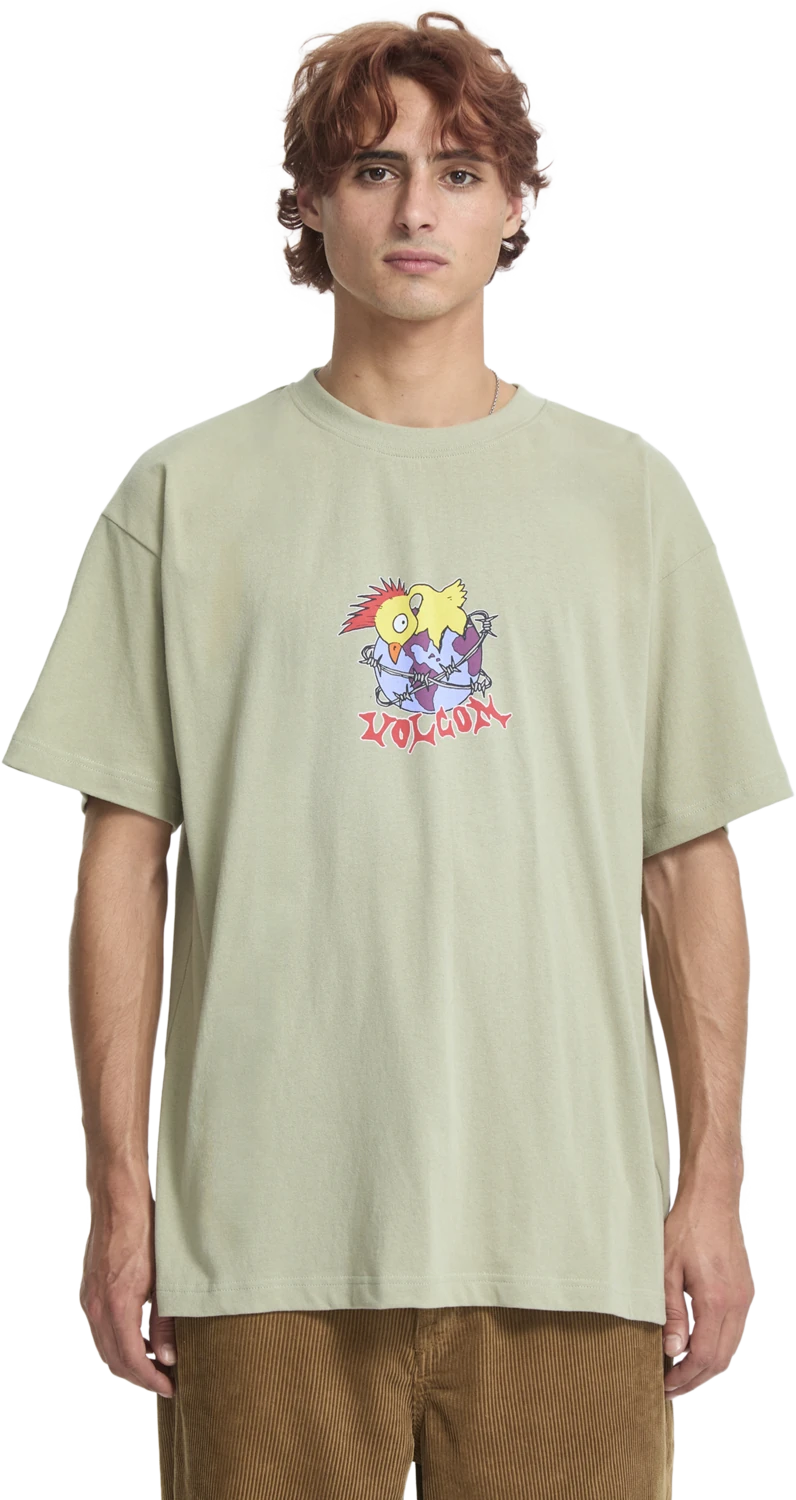 Volcom New Born camiseta manga corta hombre | Green Tea