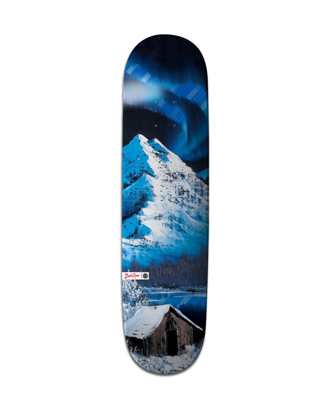 Element x Bob Ross 8,25" Absolute Freedom Skateboard-Deck | Elemente | Meistverkaufte Produkte | Neue Produkte | Neueste Produkte | surfdevils.com