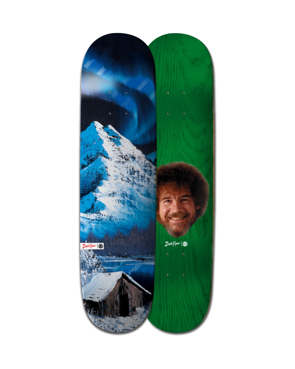 Element x Bob Ross 8,25" Absolute Freedom Skateboard-Deck