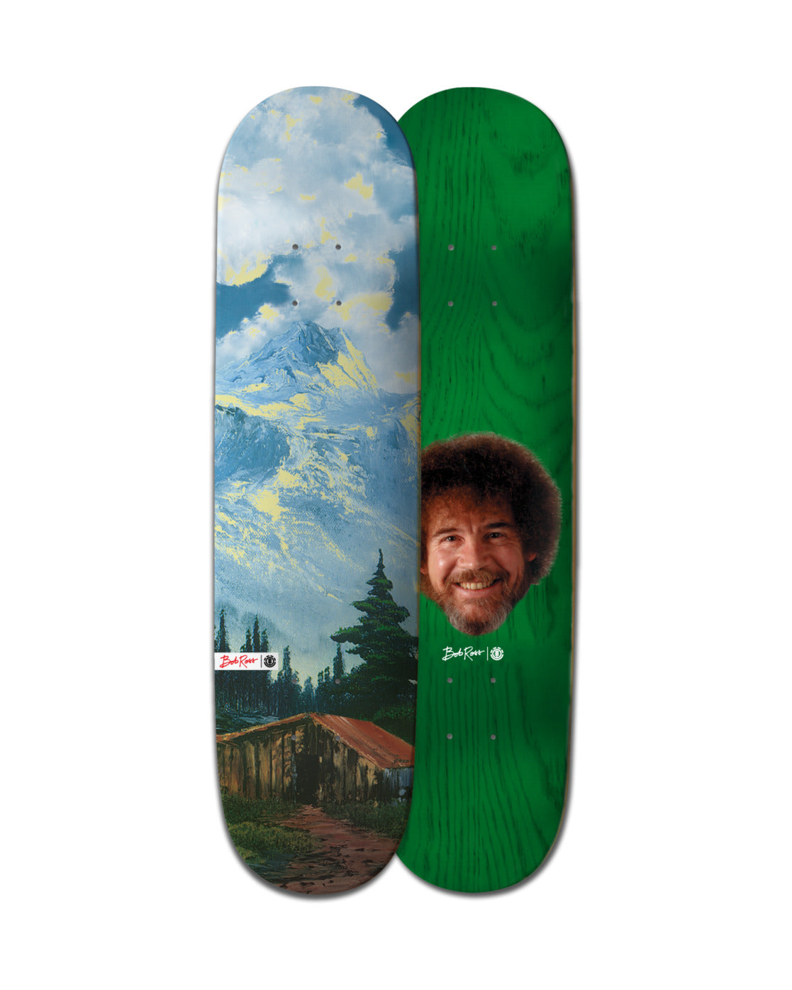 Element x Bob Ross 8,38" Everybody Needs A Friend Skateboard Deck