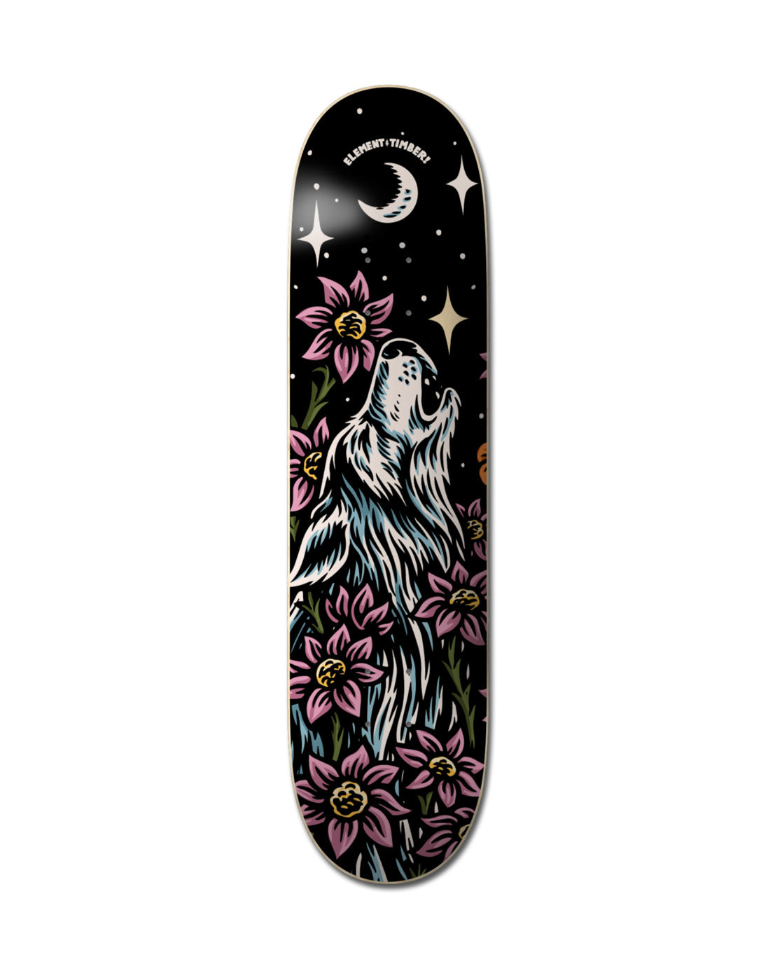 Planche de skateboard Element x Timber ! 8 Loup à floraison tardive