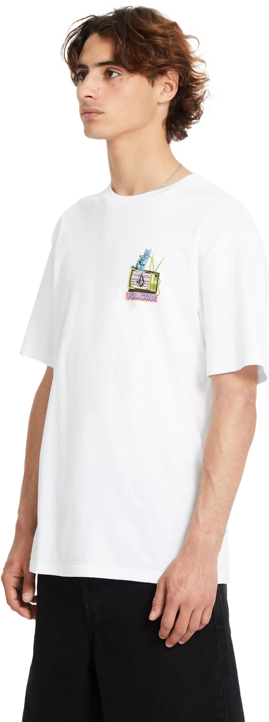 Volcom Catv BSC camiseta manga corta hombre detail 8 | WHITE