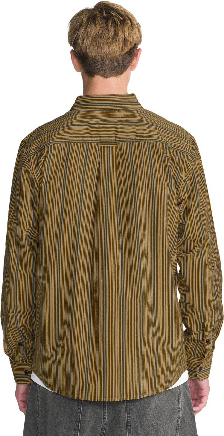 Volcom FA CASEY JONES LS camisas hombre detail 1 | Dull Gold
