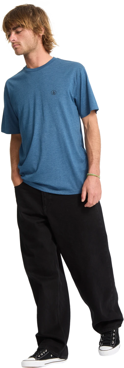 Volcom Circle Blanks camiseta manga corta hombre detail 5 | Cosmic Blue
