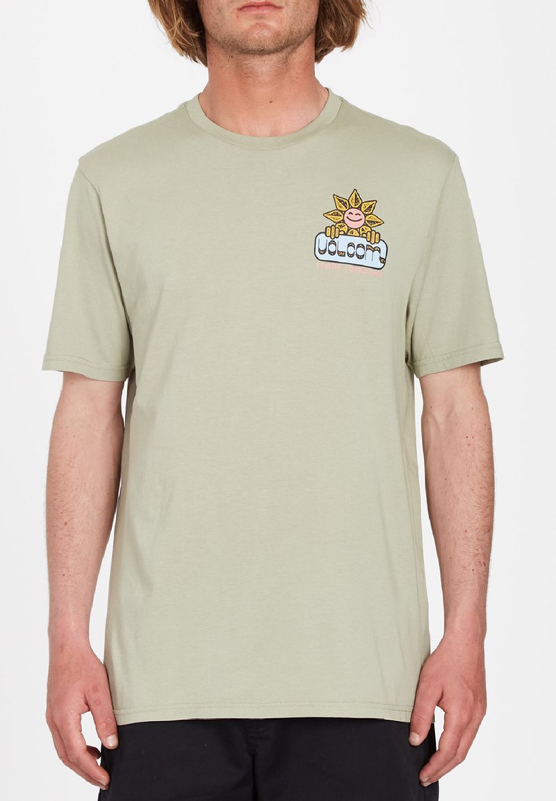 Volcom Farm to Yarn Gardener T-Shirt - Seagrass Green | surfdevils.com