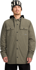 Volcom KENSON INS FLANNEL chaquetas y abrigos hombre | Military