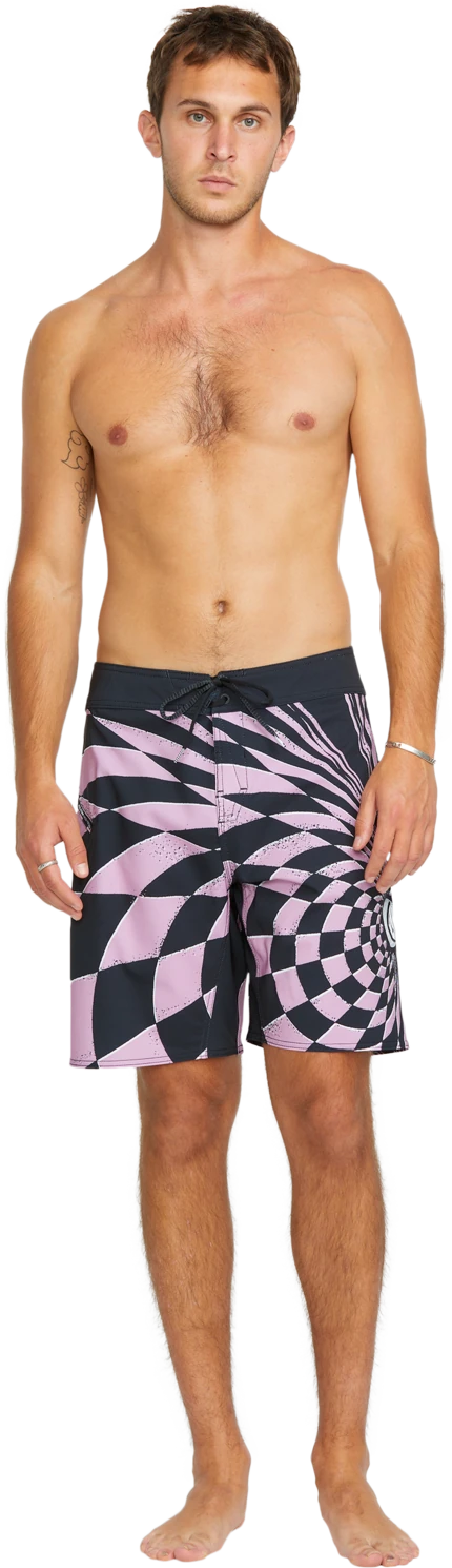 Volcom Spiral Stn Mod 20 boardshort hombre detail 4 | Steel Purple