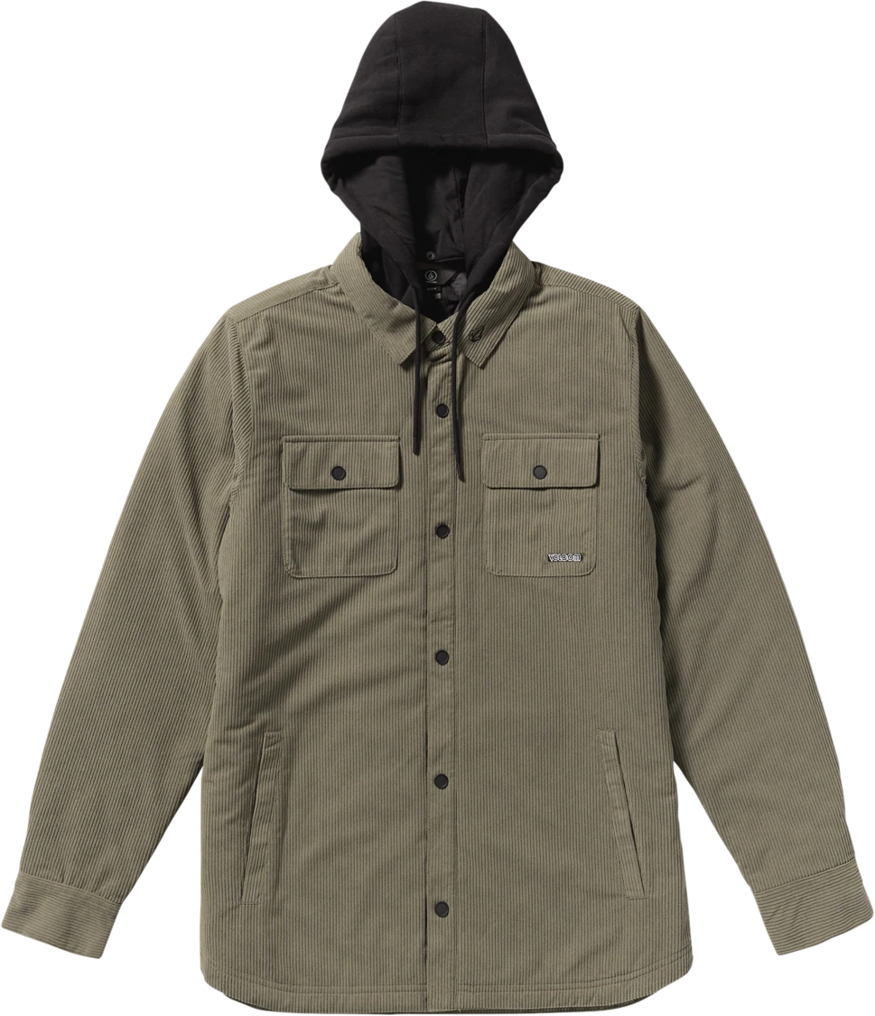 Volcom KENSON INS FLANNEL chaquetas y abrigos hombre detail 6 | Military