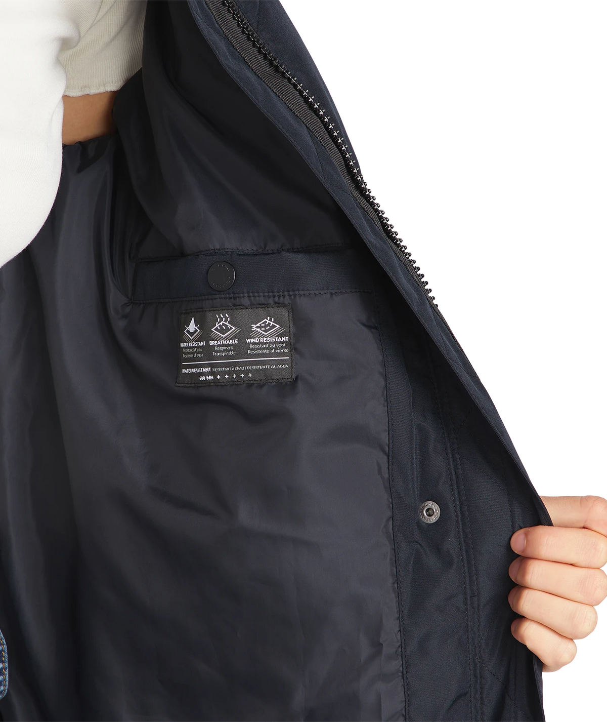 Volcom ALLDAYLONG PUFF JACKET chaquetas y abrigos mujer detail 2 | Black