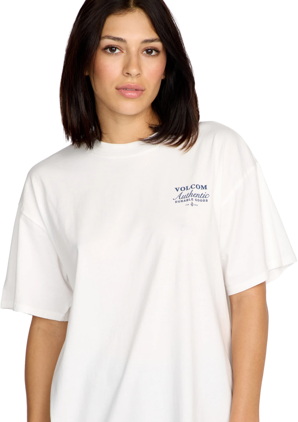 Volcom Stones Throw camiseta manga corta mujer detail 3 | Star White