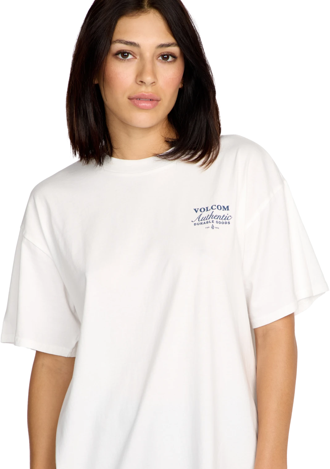 Volcom Stones Throw camiseta manga corta mujer detail 3 | Star White