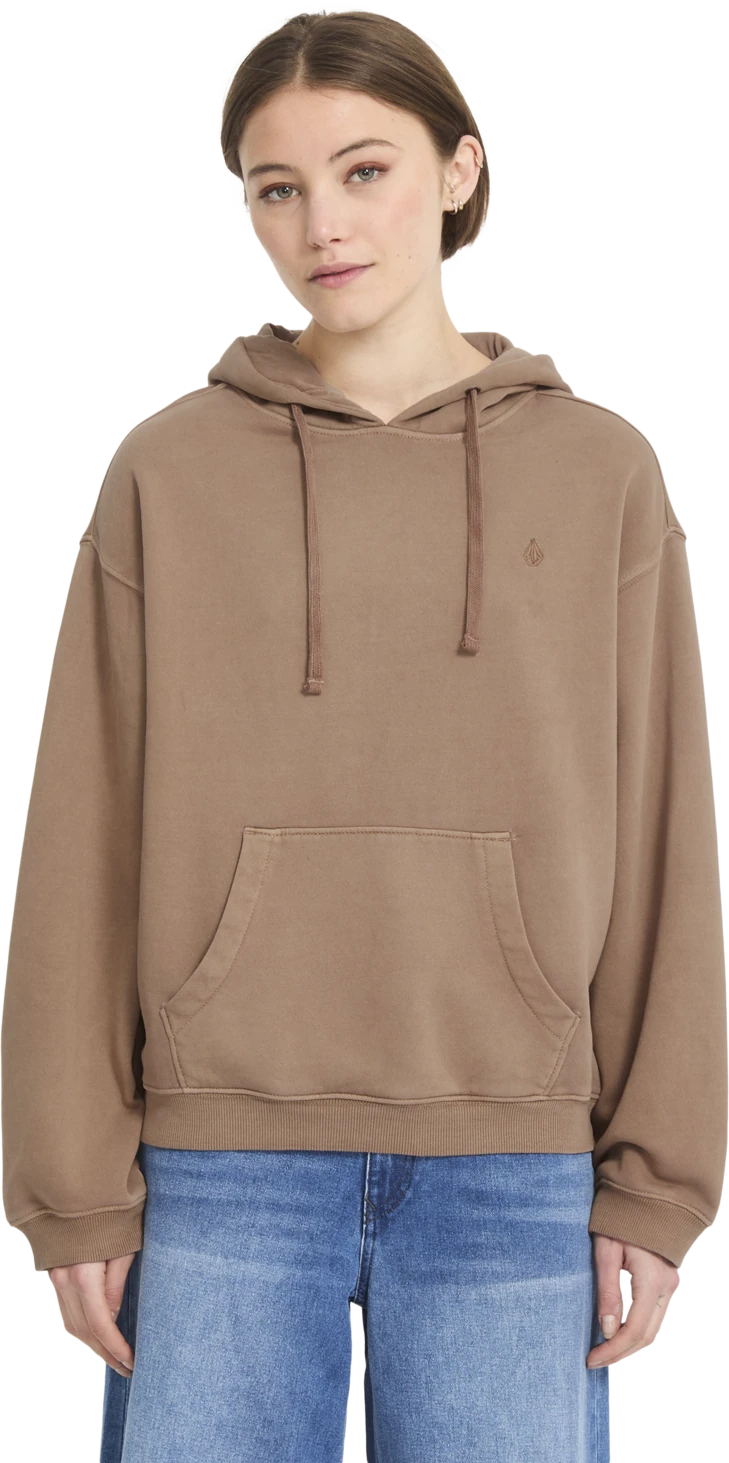 Volcom STONE SOFT HOODIE sudadera con capucha mujer | Pale Khaki
