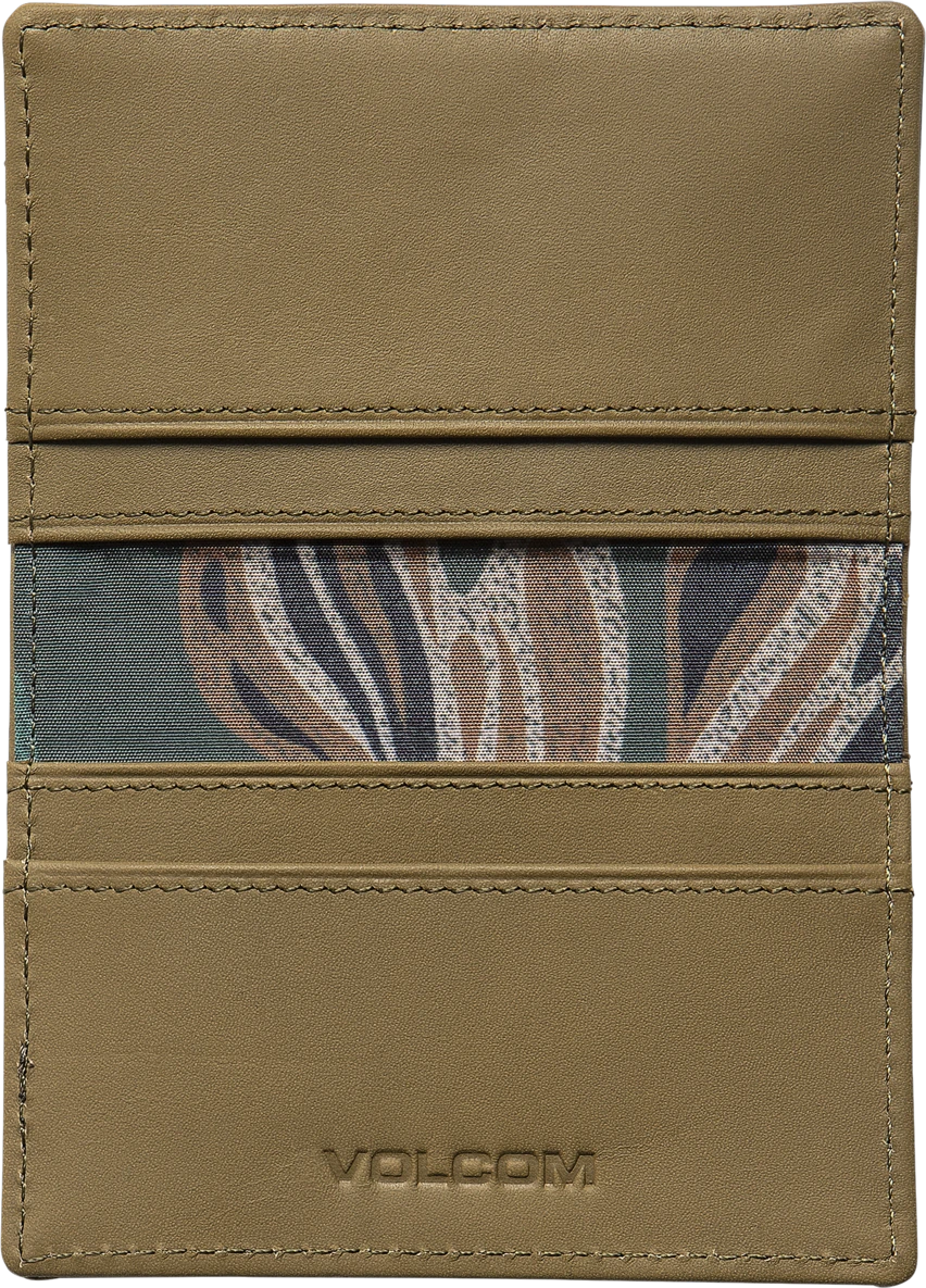 Volcom Straight Up Cardholder wallet hombre detail 2 | Ermine