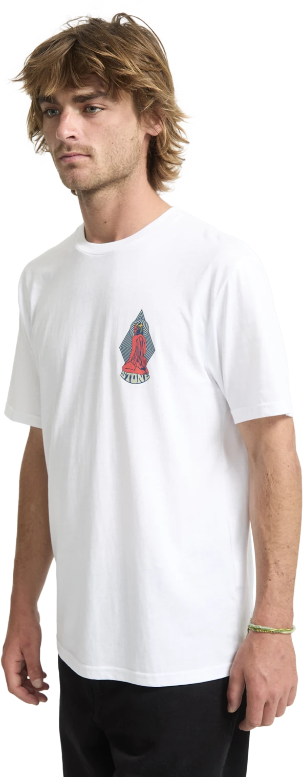 Volcom Psychback camiseta manga corta hombre detail 4 | White