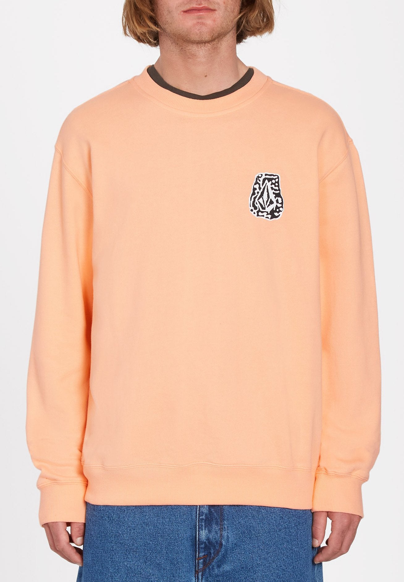 Felpa Volcom Guano Crew Peach Bud